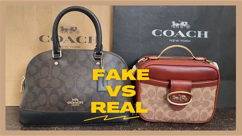 how much does a fake coach bag cost|how to detect coach bag.